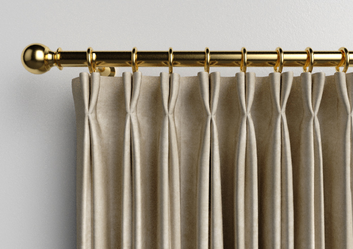 Florence Faux Suede, Mink Brown - Made to Measure Curtains - Image 10